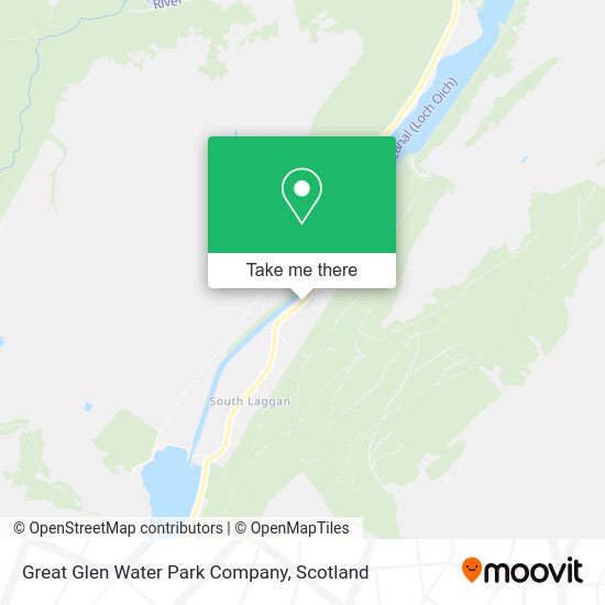 Great Glen Water Park Company map