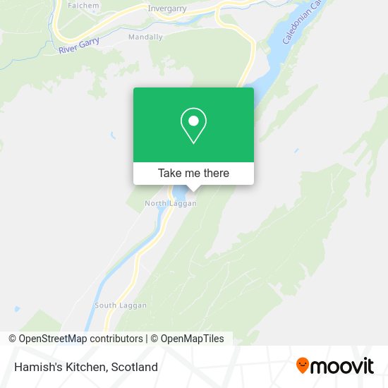 Hamish's Kitchen map