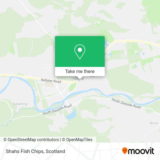 Shahs Fish Chips map