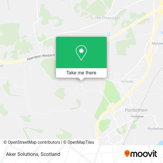 Aker Solutions map