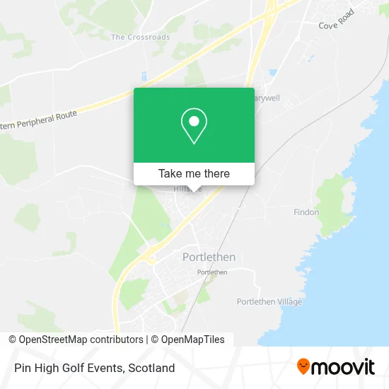 Pin High Golf Events map