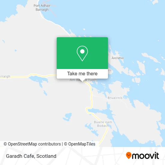Garadh Cafe map