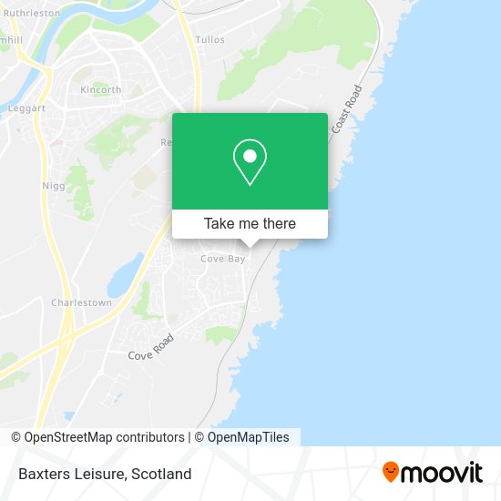 Baxters Leisure map