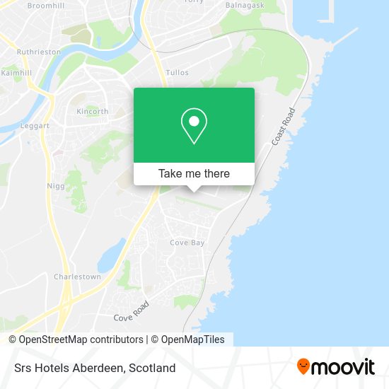 Srs Hotels Aberdeen map