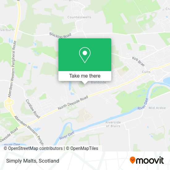 Simply Malts map