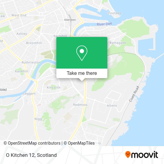 O Kitchen 12 map
