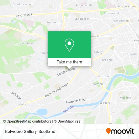 Belvidere Gallery map