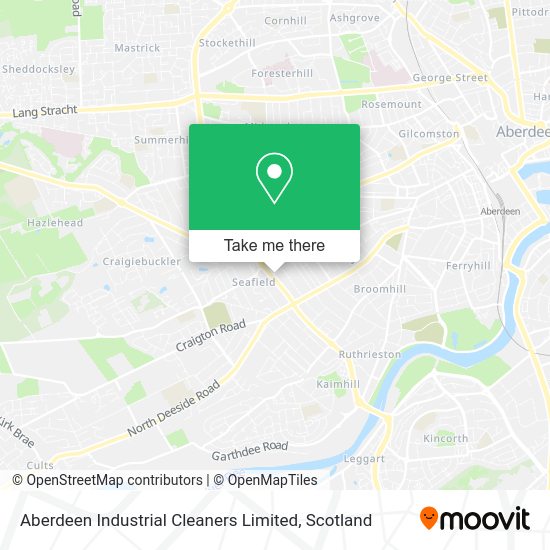 Aberdeen Industrial Cleaners Limited map