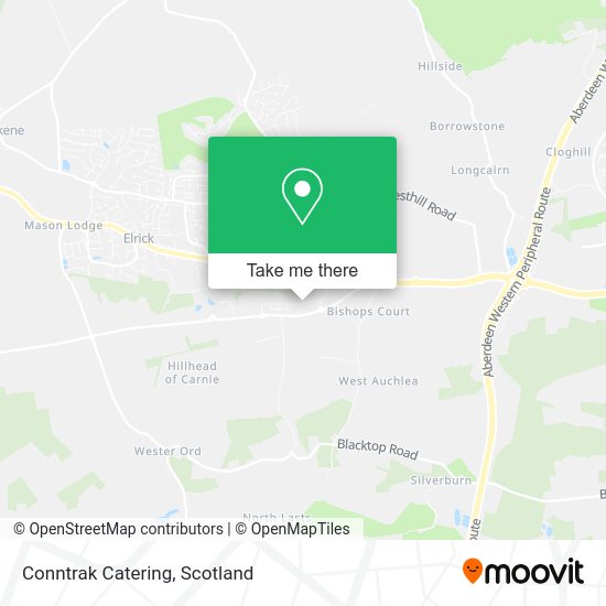 Conntrak Catering map