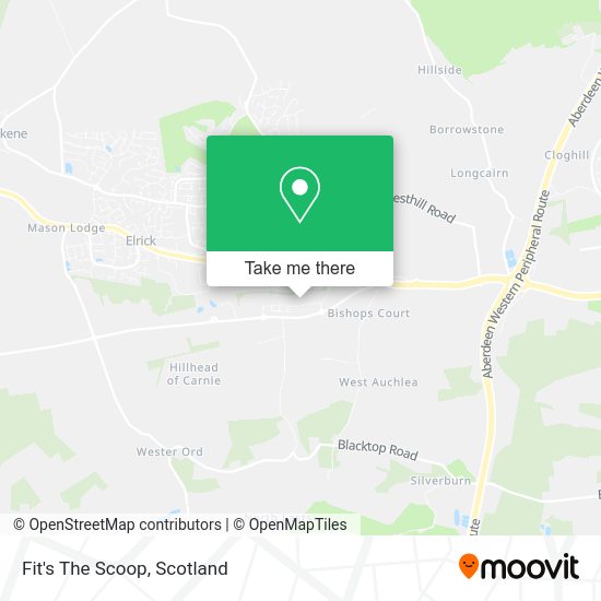 Fit's The Scoop map