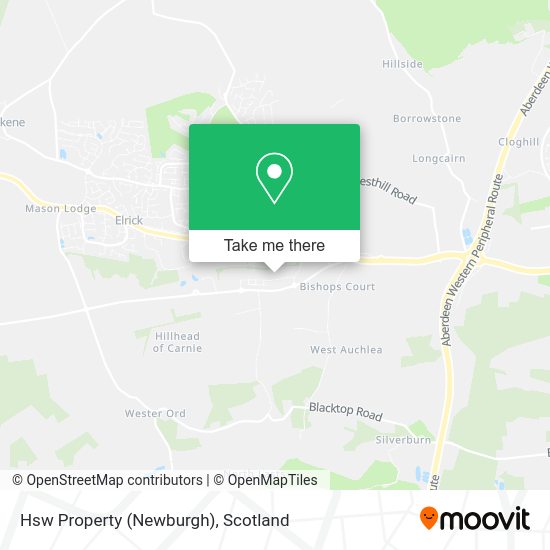 Hsw Property (Newburgh) map