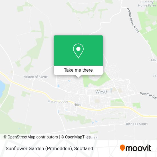 Sunflower Garden (Pitmedden) map