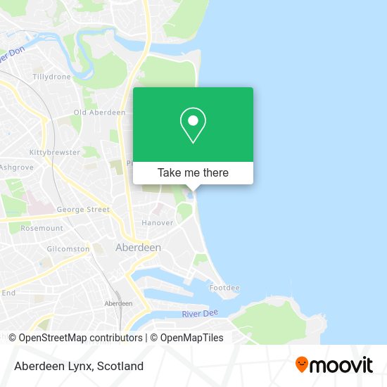 Aberdeen Lynx map