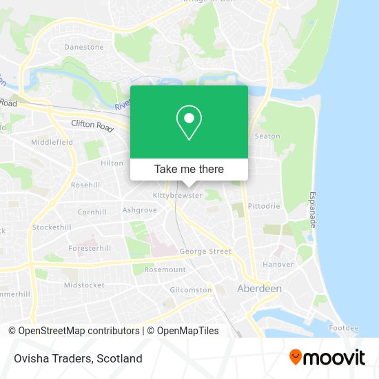 Ovisha Traders map
