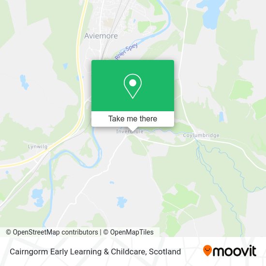 Cairngorm Early Learning & Childcare map
