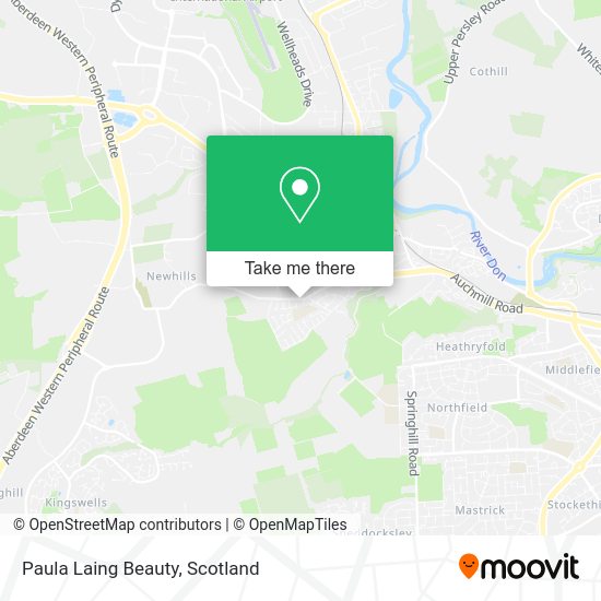 Paula Laing Beauty map