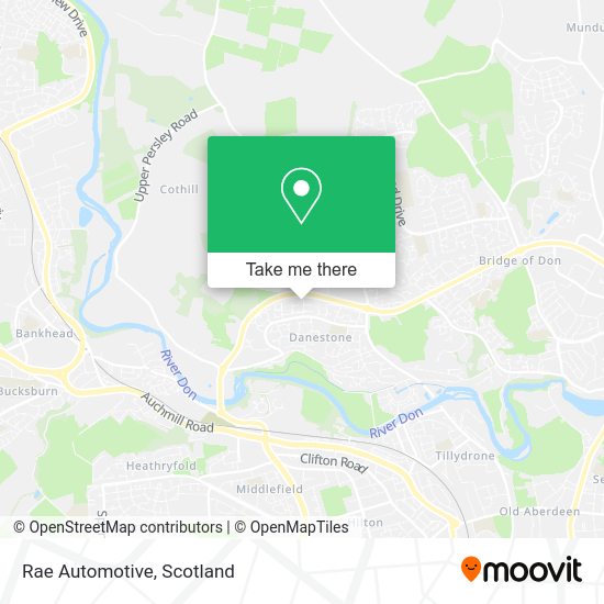 How to get to Rae Automotive in Aberdeen by bus?