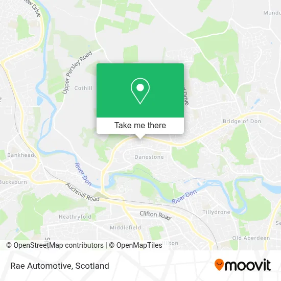 Rae Automotive map