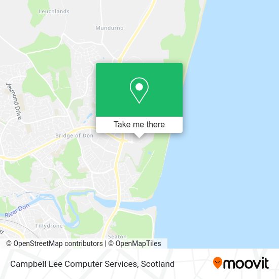 Campbell Lee Computer Services map