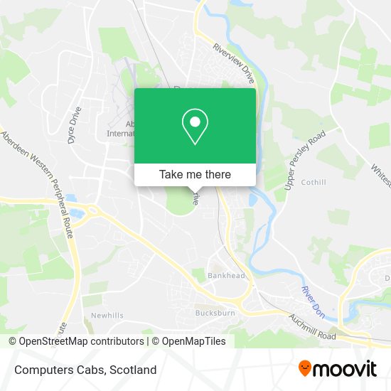 Computers Cabs map