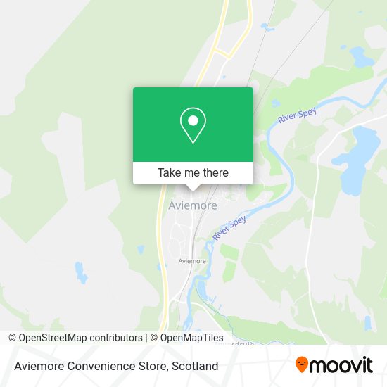 Aviemore Convenience Store map