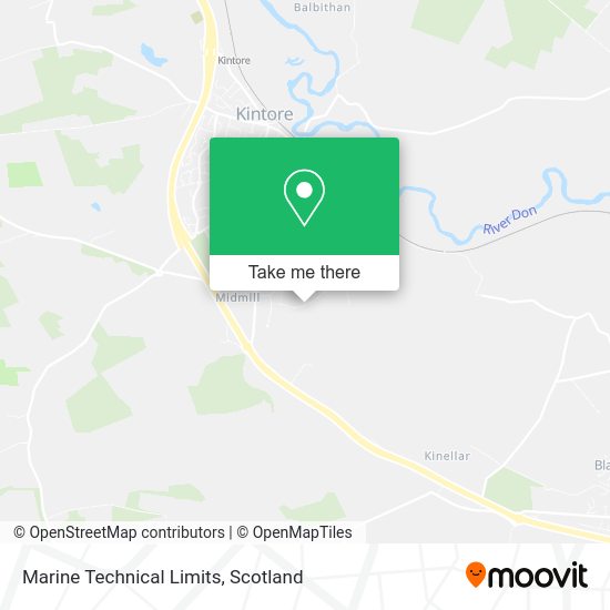 Marine Technical Limits map