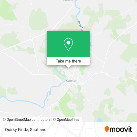 Quirky Findz map