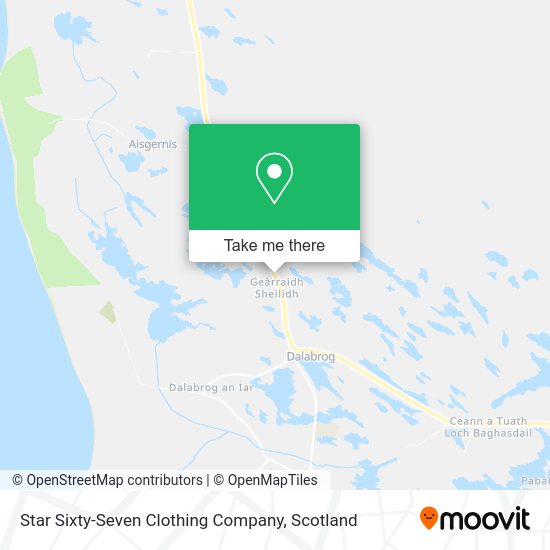 Star Sixty-Seven Clothing Company map