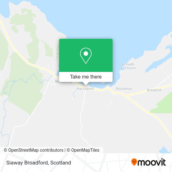 Siaway Broadford map