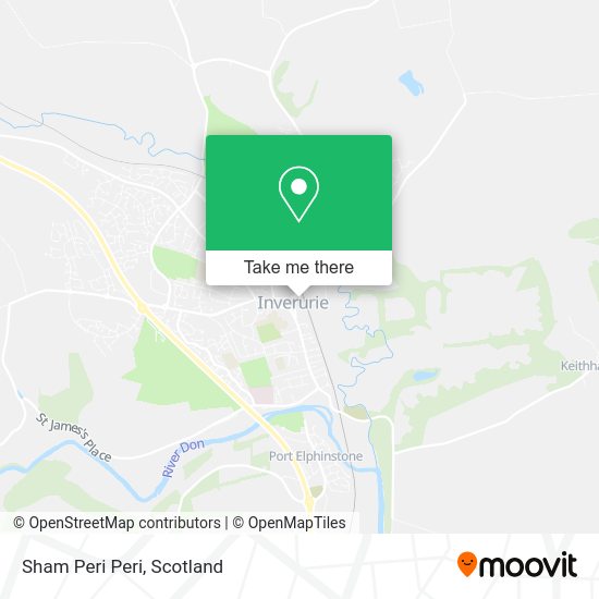 Sham Peri Peri map