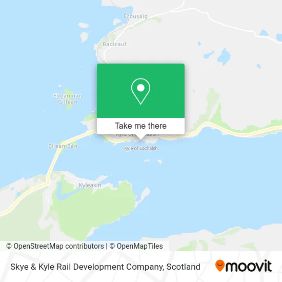Skye & Kyle Rail Development Company map