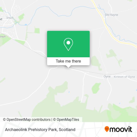 Archaeolink Prehistory Park map