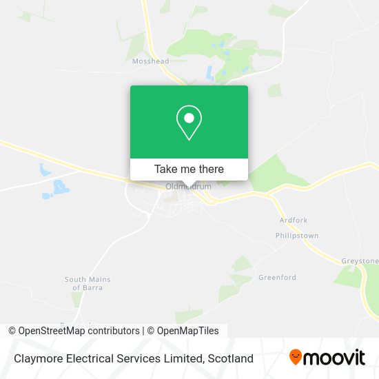 Claymore Electrical Services Limited map