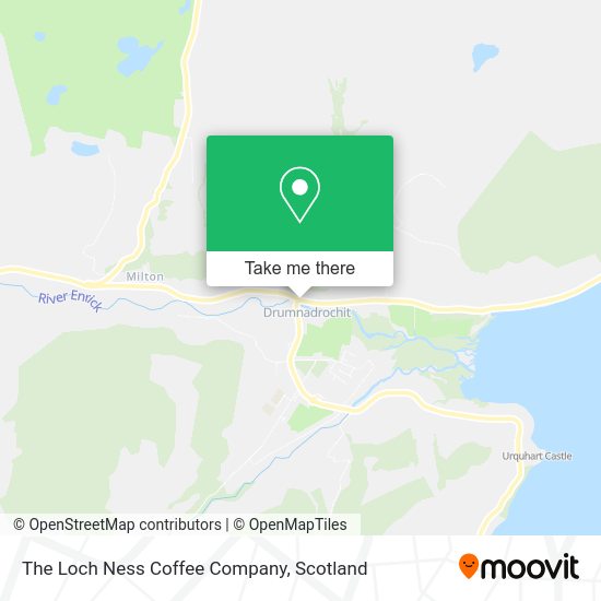 The Loch Ness Coffee Company map