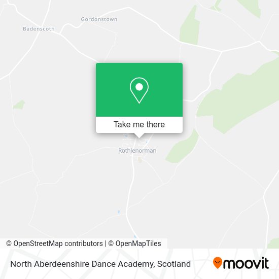 North Aberdeenshire Dance Academy map