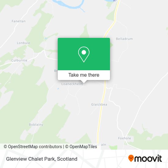 Glenview Chalet Park map