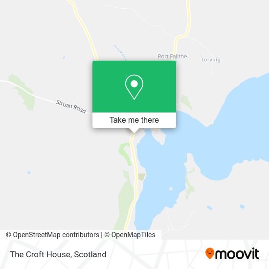 The Croft House map