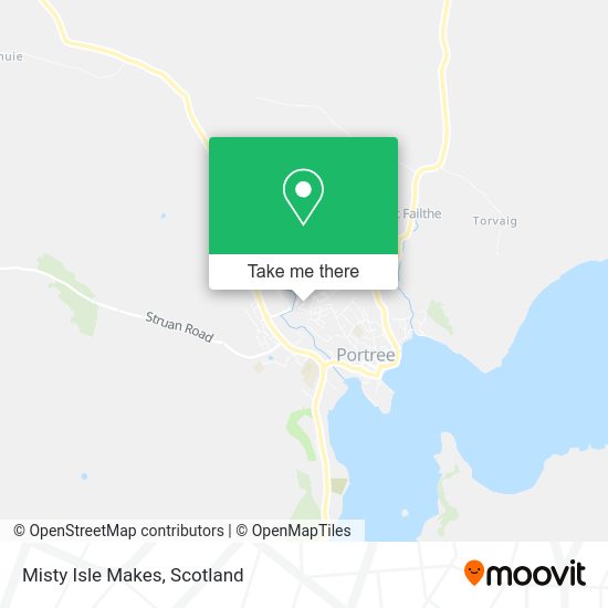 Misty Isle Makes map