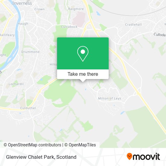 Glenview Chalet Park map