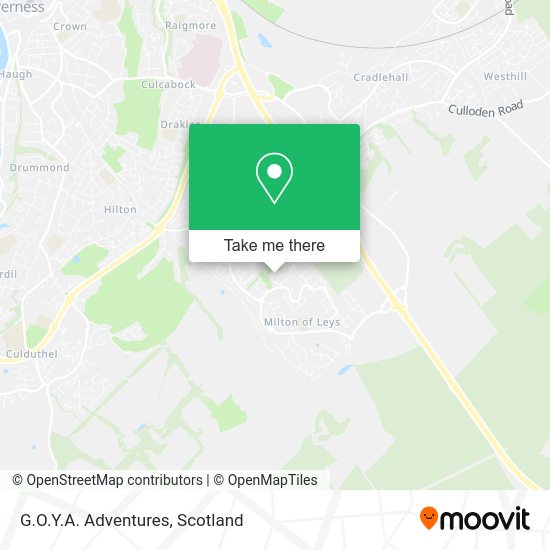 G.O.Y.A. Adventures map