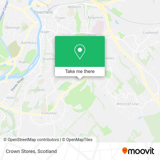 Crown Stores map