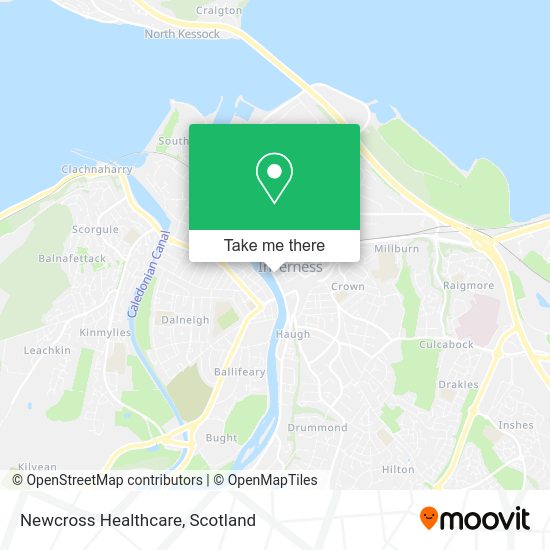 Newcross Healthcare map