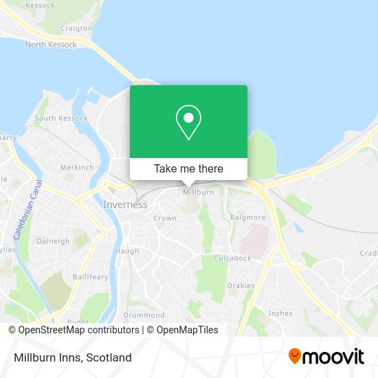 Millburn Inns map