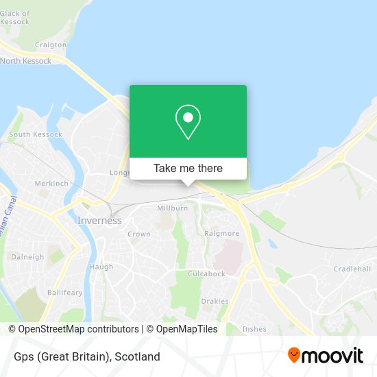 Gps (Great Britain) map