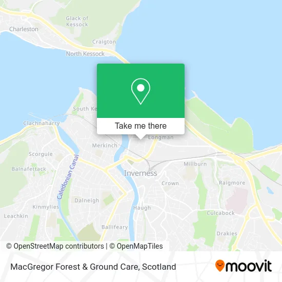 MacGregor Forest & Ground Care map
