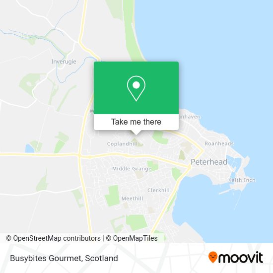 Busybites Gourmet map