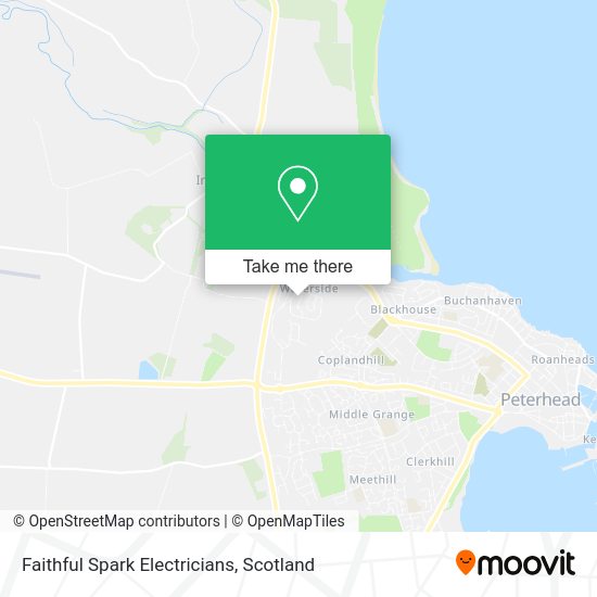 Faithful Spark Electricians map
