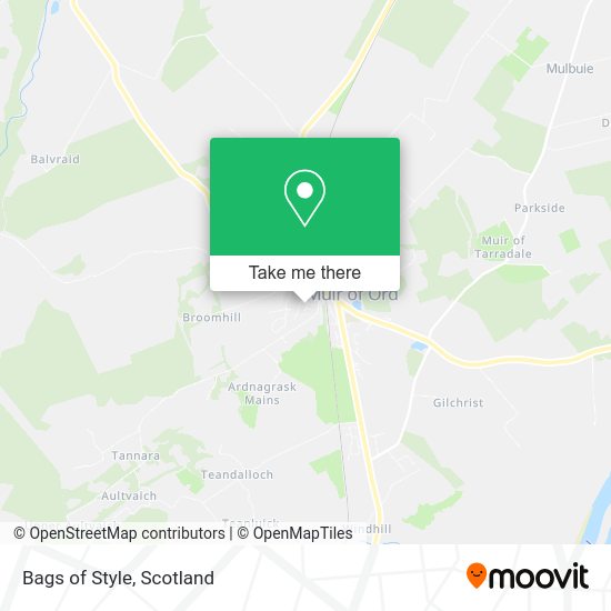 Bags of Style map