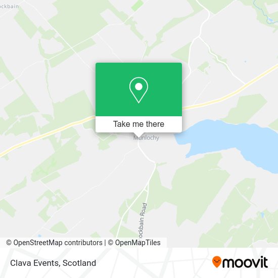 Clava Events map