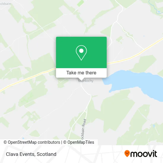 Clava Events map